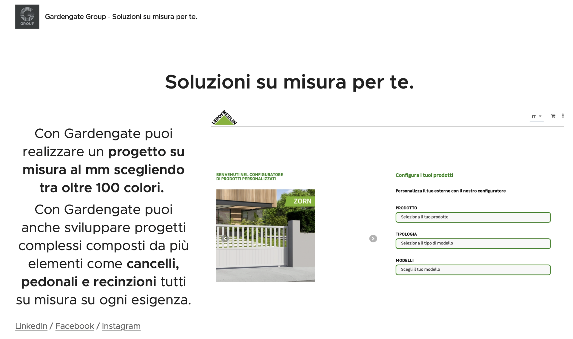 www.sumisuraperte.info - Soluzioni su misura per te.